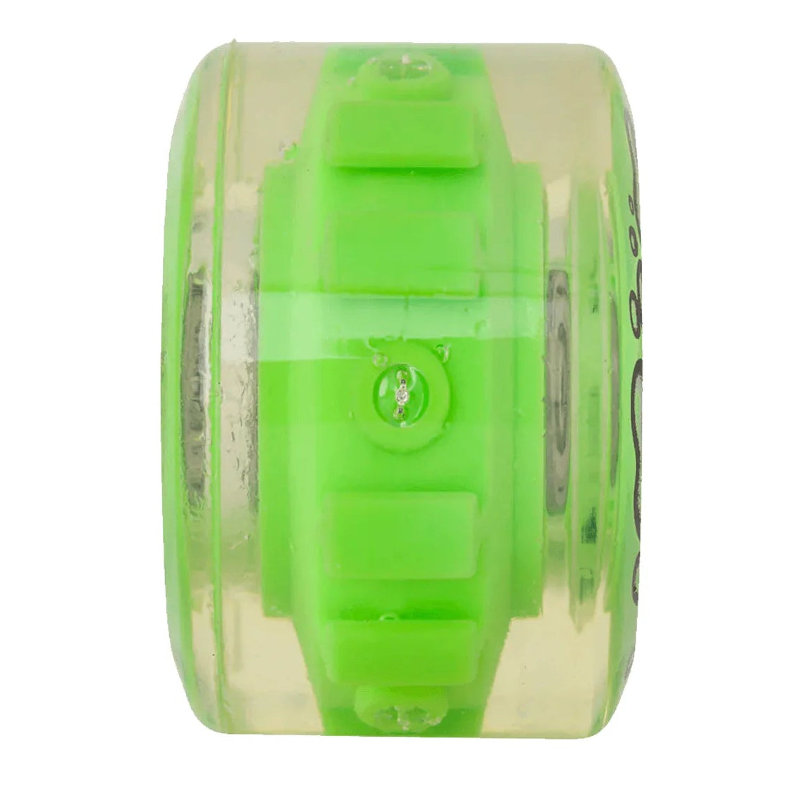 Slime Balls - Ruedas Light Ups Green Led + Rodamientos OG Slime 78a 60mm