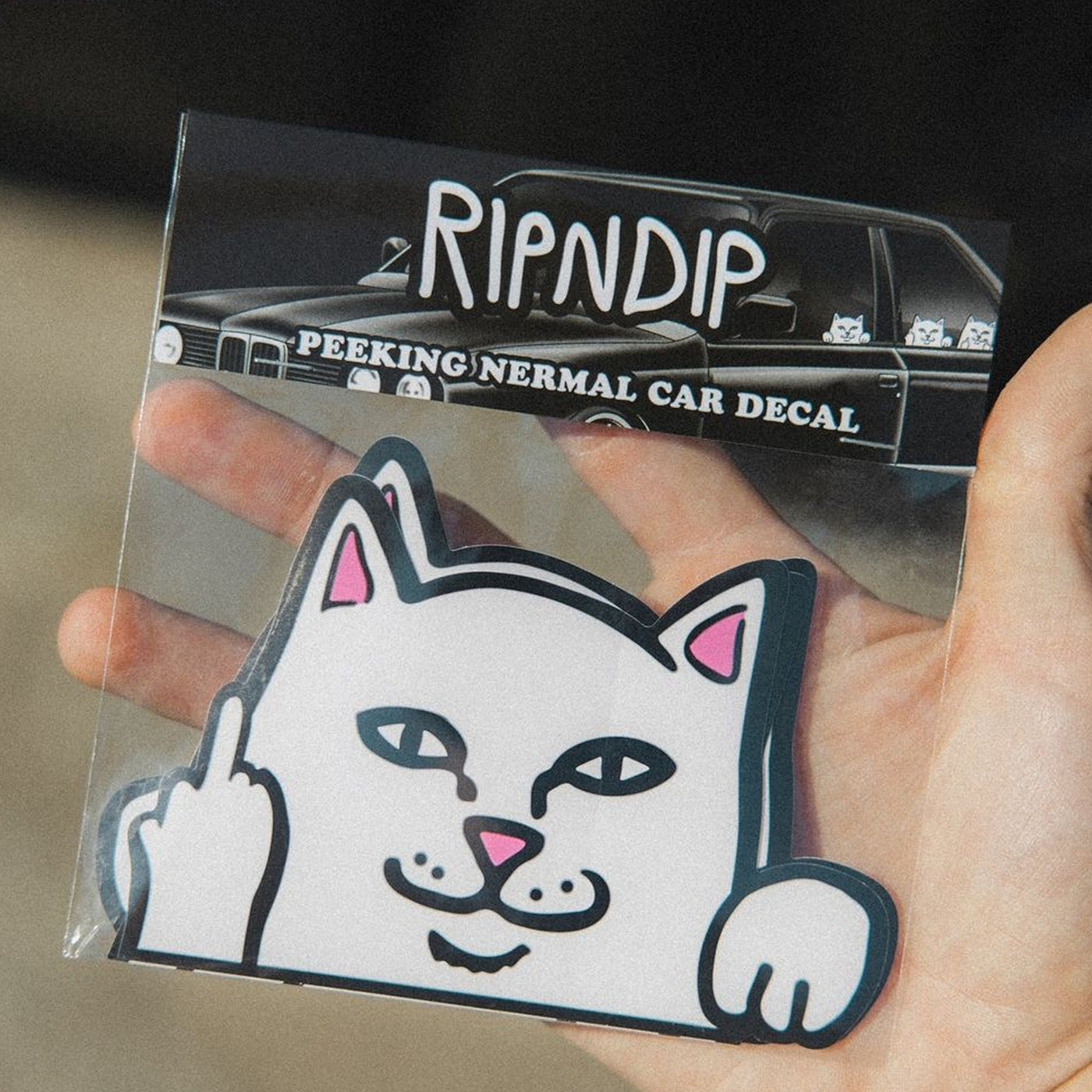 Rip N Dip - Sticker para auto Peeking Nermal White Pack - Lo Mejor De Rip n Dip - Solo Por $12990! Compra Ahora En Wallride Skateshop