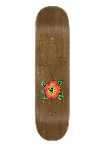 Santa Cruz - Tabla Screaming Hibiscus 7 Ply Birch 8.0x31.6 + lija de regalo