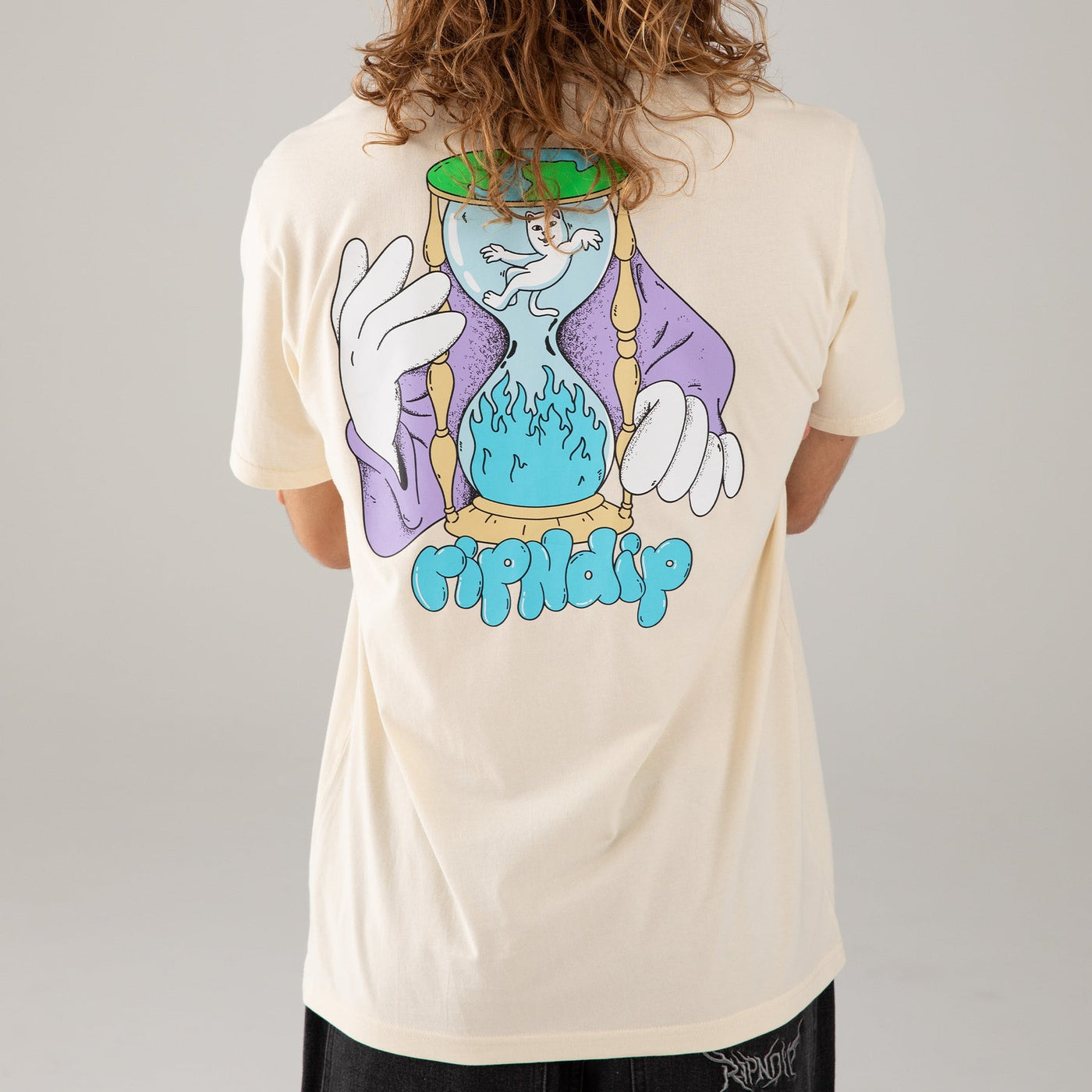 Rip N Dip - Polera Time Turner Natural - Lo Mejor De Rip n Dip - Solo Por $32990! Compra Ahora En Wallride Skateshop