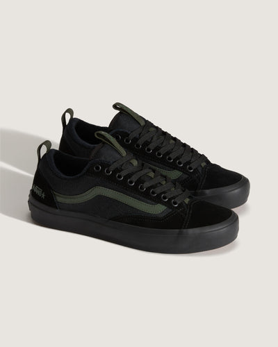 Vans - Zapatillas Skate Old Skool 36 + Atiba Black/Dark Green
