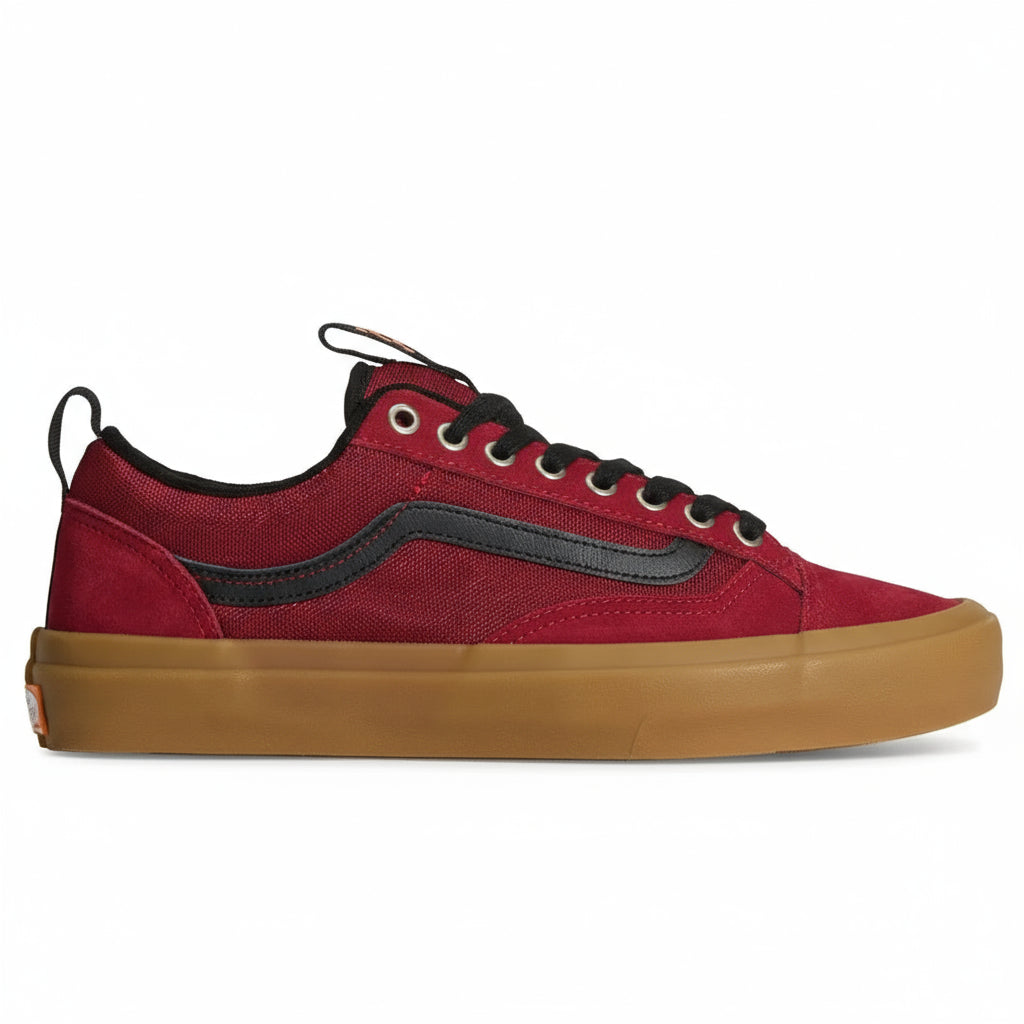 Vans - Zapatillas Skate Old Skool 36 + Gum Burgundy