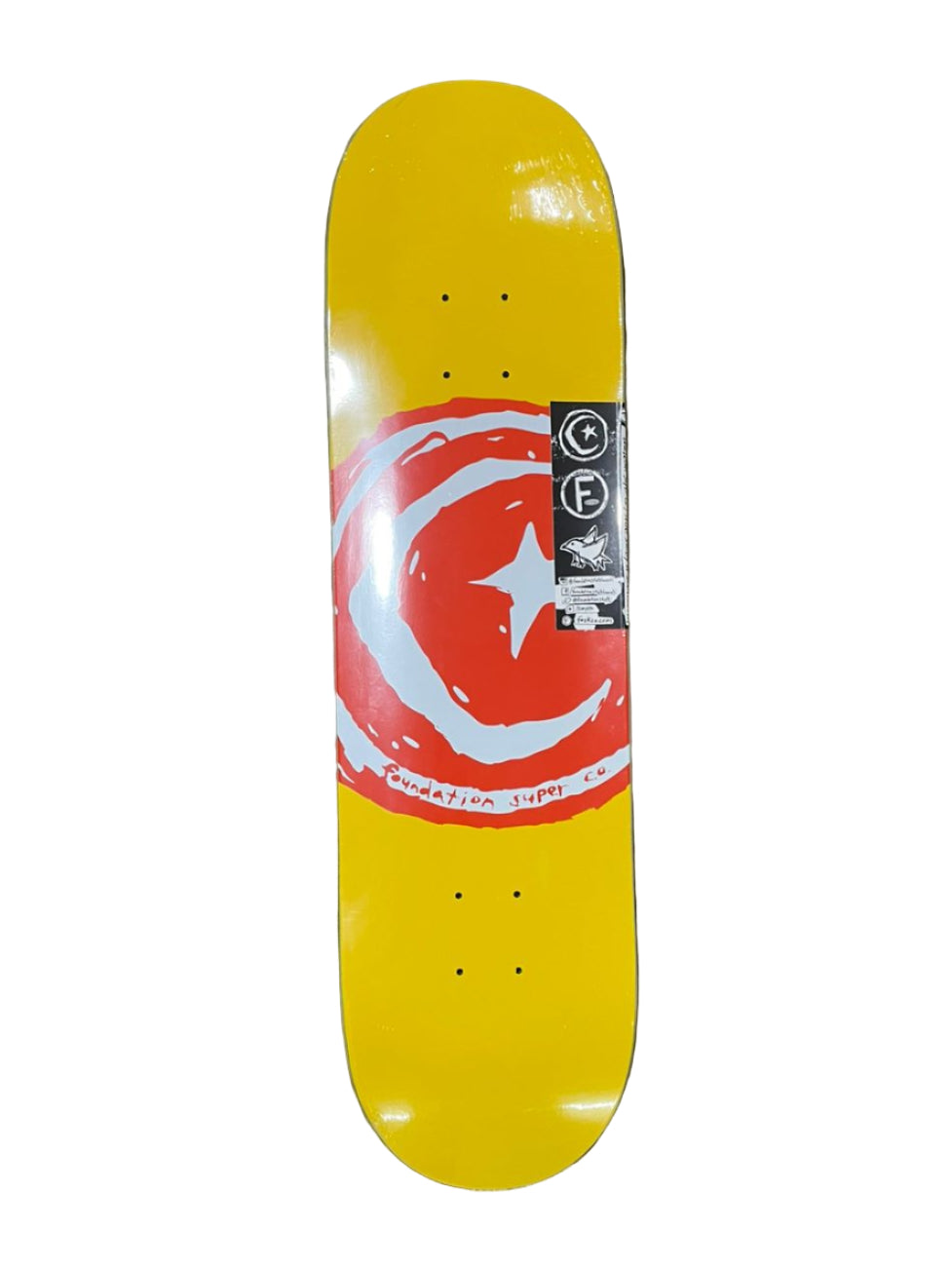 Foundation - Tabla Star & Moon Yellow 8.25