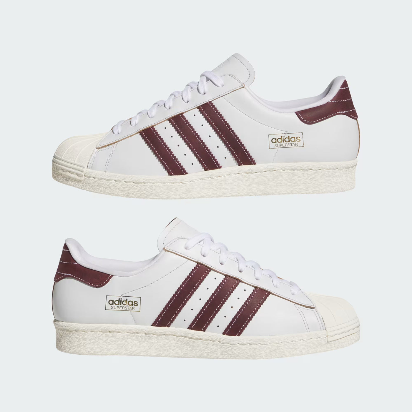 adidas - Superstar 80 ADV Crystal White / Shadow Red / Off White