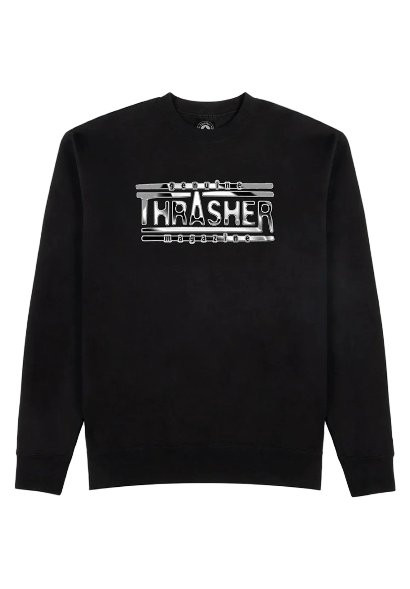 Thrasher - Poleron Polo Chrome Genuine Black