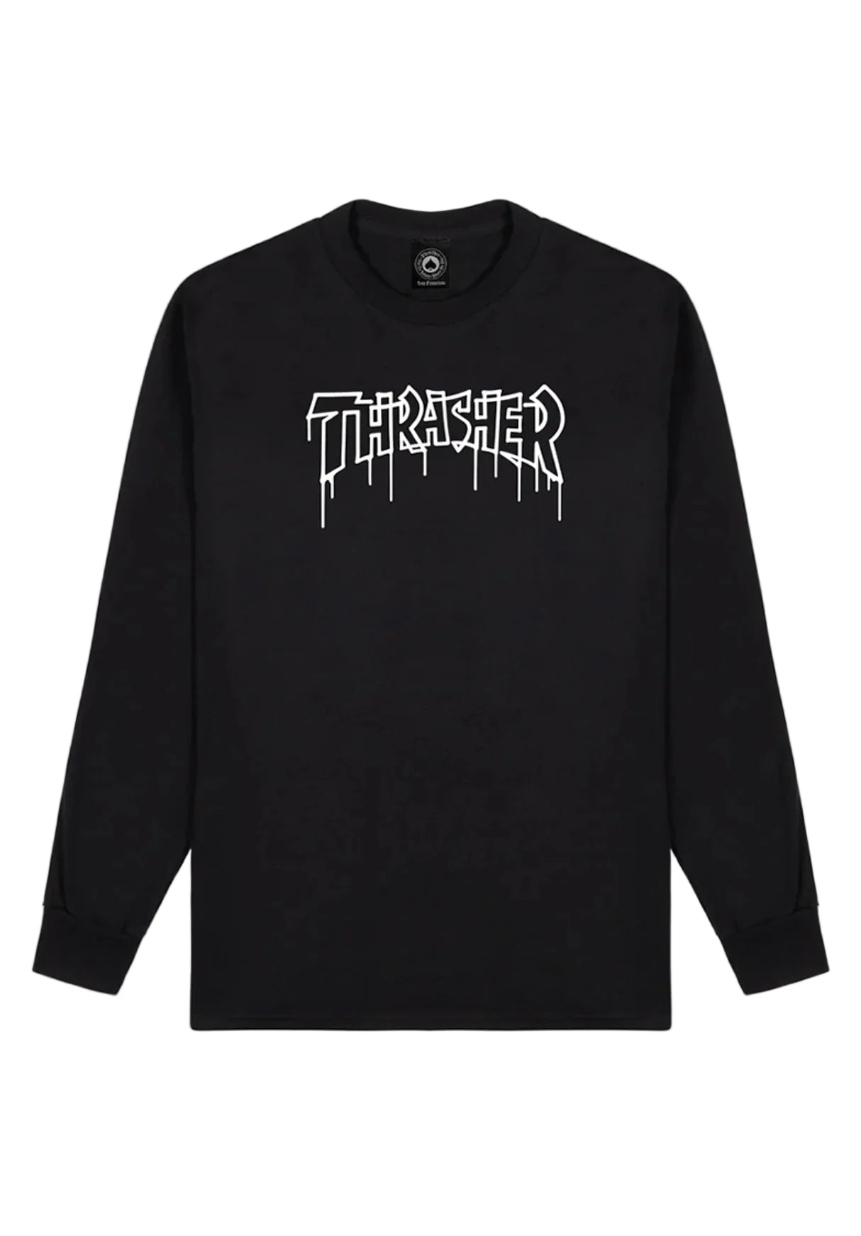 Thrasher - Polera Manga Larga One Liner Black