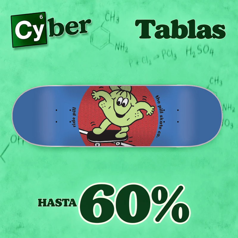 Tablas Cyber · Hasta 60%