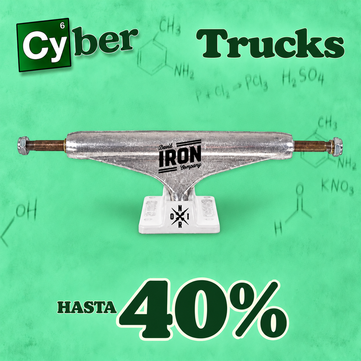 Trucks Cyber · Hasta 40%