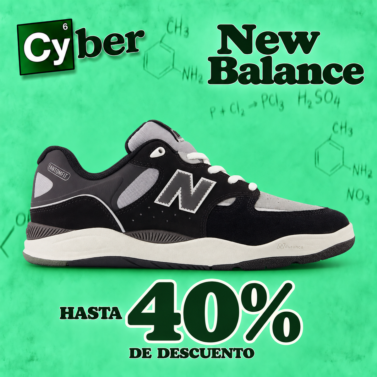 New Balance hasta 40% de descuento