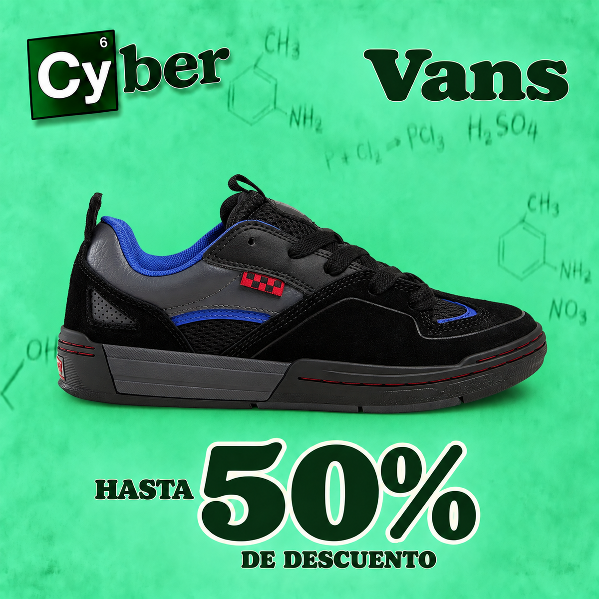 Vans hasta 50% de descuento