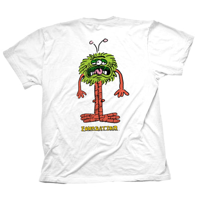 Foundation – Polera Green Monster White - Lo Mejor De Foundation - Solo Por $24990! Compra Ahora En Wallride Skateshop
