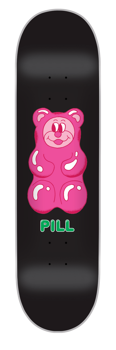 Pill - Tabla Gummy Bear Pink 8.38x32 + Lija Iron - Lo Mejor De The Pill Company - Solo Por $29990! Compra Ahora En Wallride Skateshop