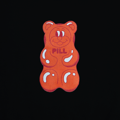 Pill - Poleron Polo Gummy Bear Black - Lo Mejor De The Pill Company - Solo Por $32990! Compra Ahora En Wallride Skateshop