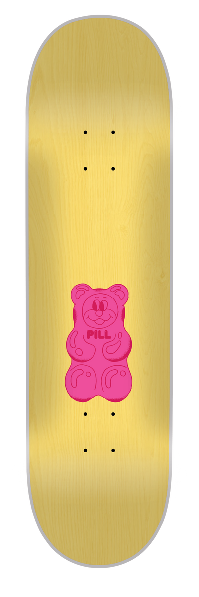 Pill - Tabla Gummy Bear Pink 8.38x32 - Lo Mejor De The Pill Company - Solo Por $29990! Compra Ahora En Wallride Skateshop