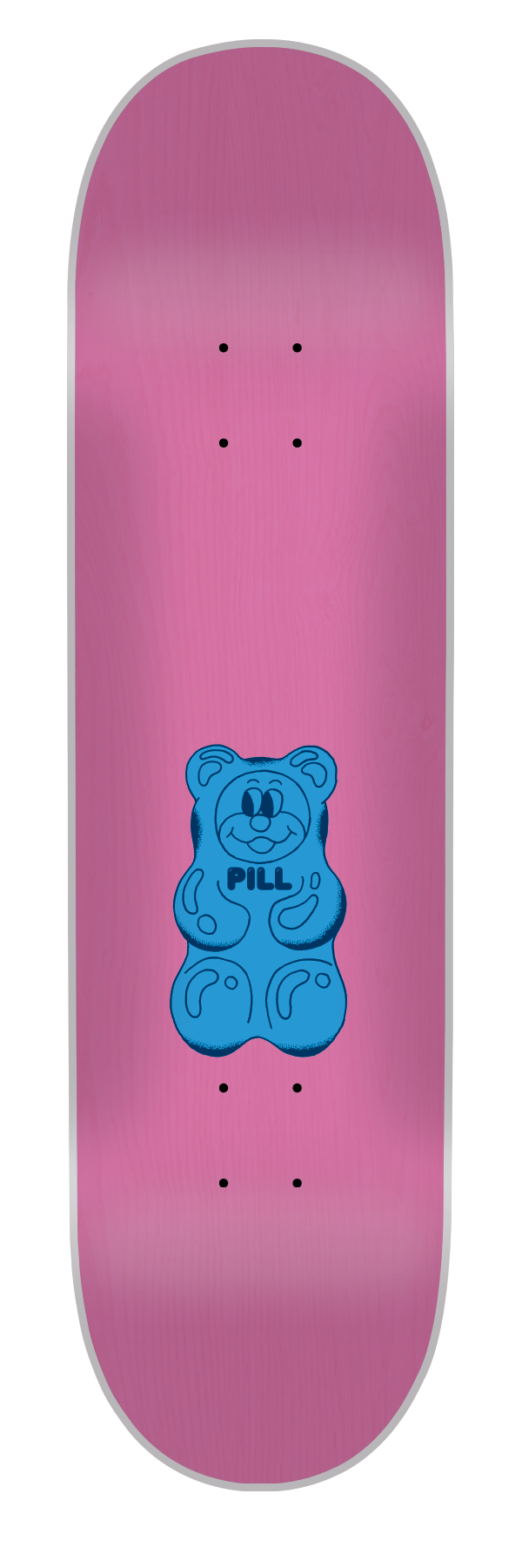 Pill - Tabla Gummy Bear Blue 8.5x32 - Lo Mejor De The Pill Company - Solo Por $29990! Compra Ahora En Wallride Skateshop