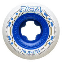 Ricta - Ruedas Nunes Cores White Wide 99a 55mm