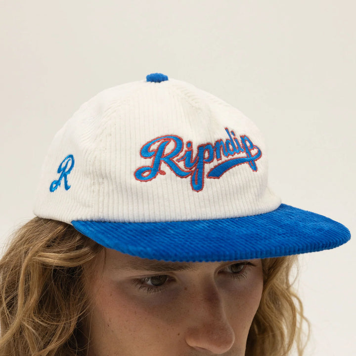Rip N Dip - Gorro Snapback Los Ripndip Corduroy White | Lo Mejor