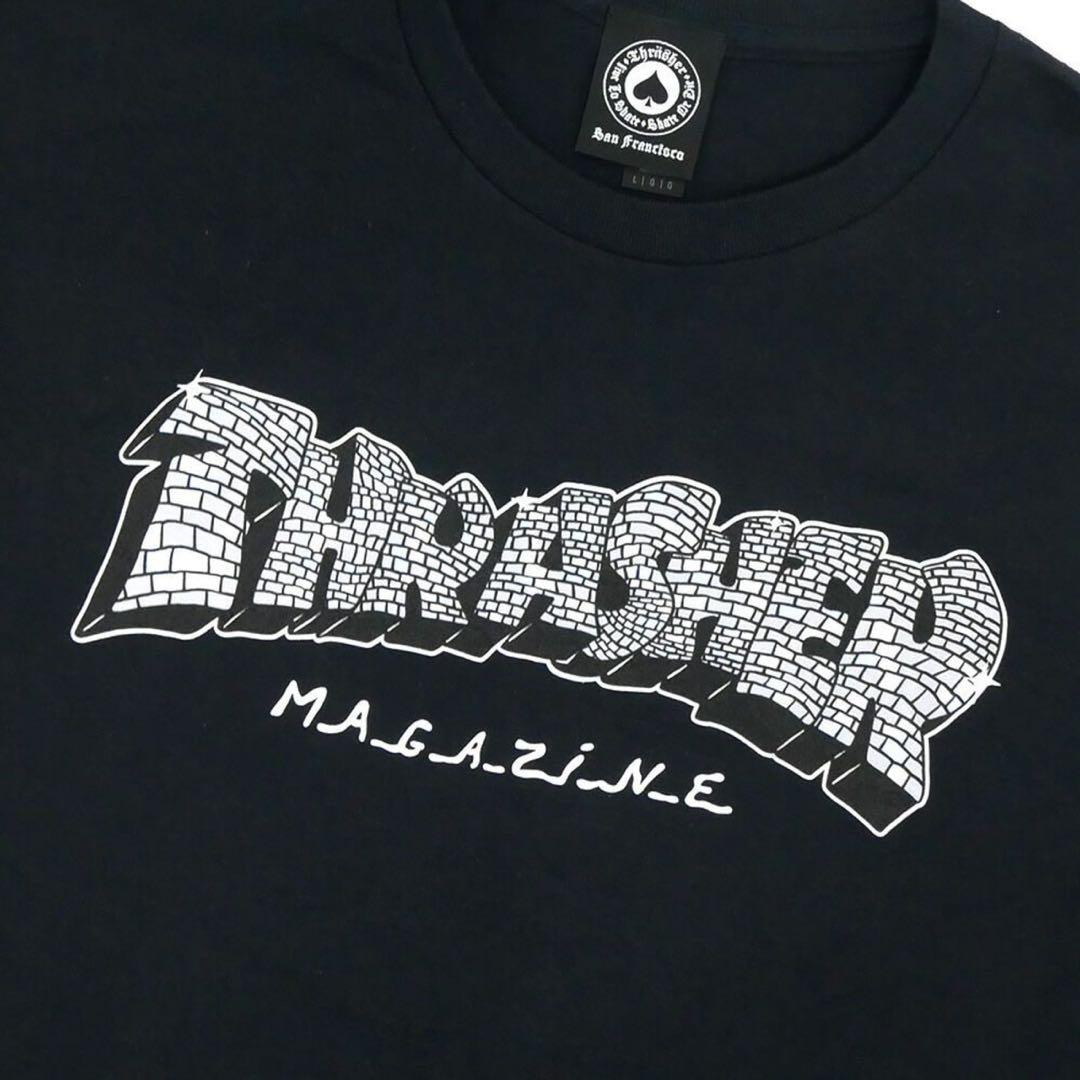 Thrasher - Polera Disco By Spanky Black