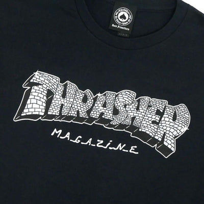Thrasher - Polera Disco By Spanky Black