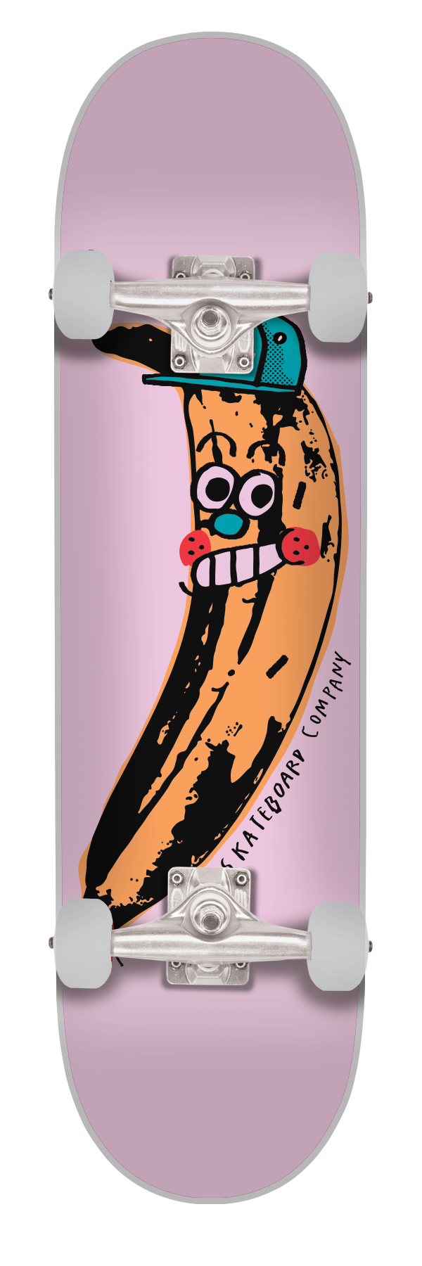 Pill - Tabla Completa Mario Banana Pink/Orange 8.25 x 31.75
