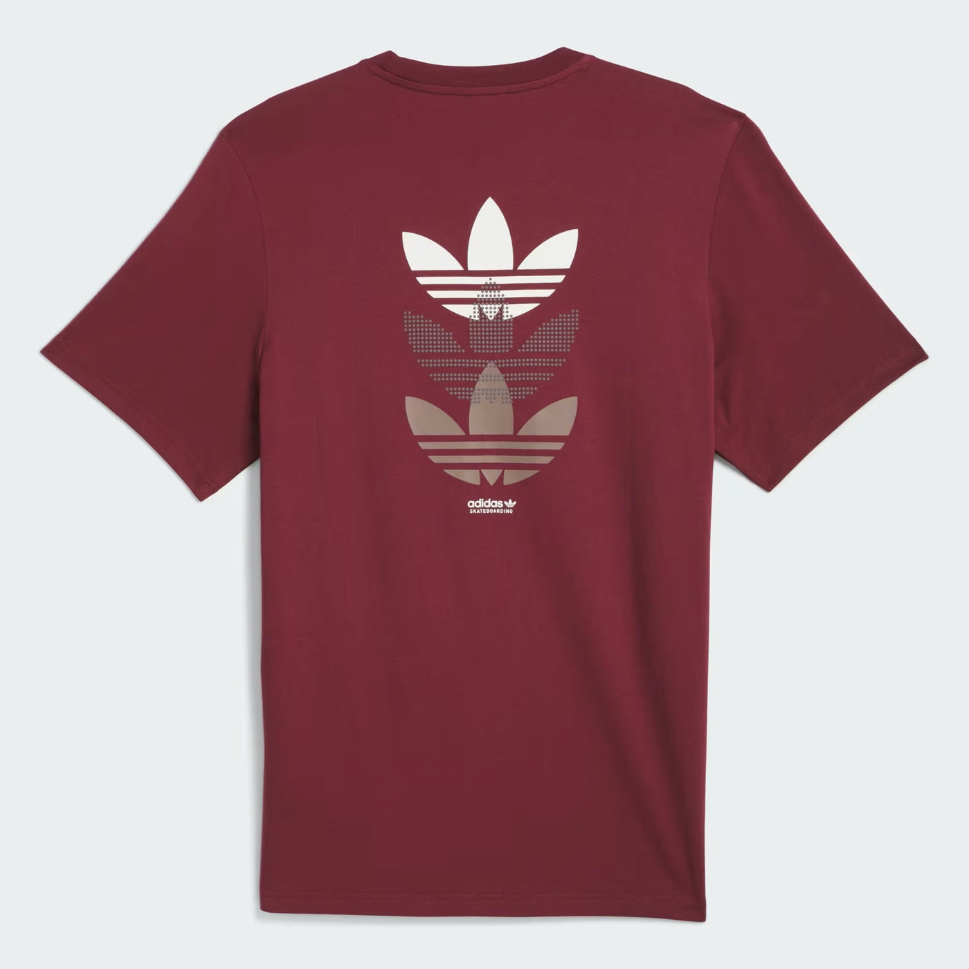 Adidas - Polera Skate Triple Trifolio Shadow Red JW0056