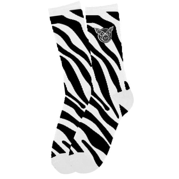 PIG - Calcetines Zebra Black