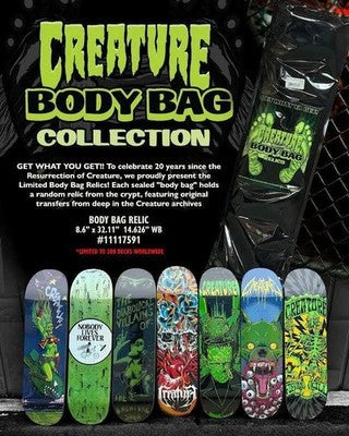 Creature	 - Tabla Body Bag Relics 8.6x32.11