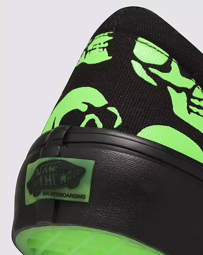 Vans - Skate Slip-On Glow Skulls Black/Green/Black - Lo Mejor De Vans - Solo Por $79990! Compra Ahora En Wallride Skateshop