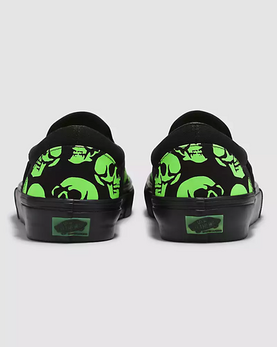 Vans - Skate Slip-On Glow Skulls Black/Green/Black - Lo Mejor De Vans - Solo Por $79990! Compra Ahora En Wallride Skateshop