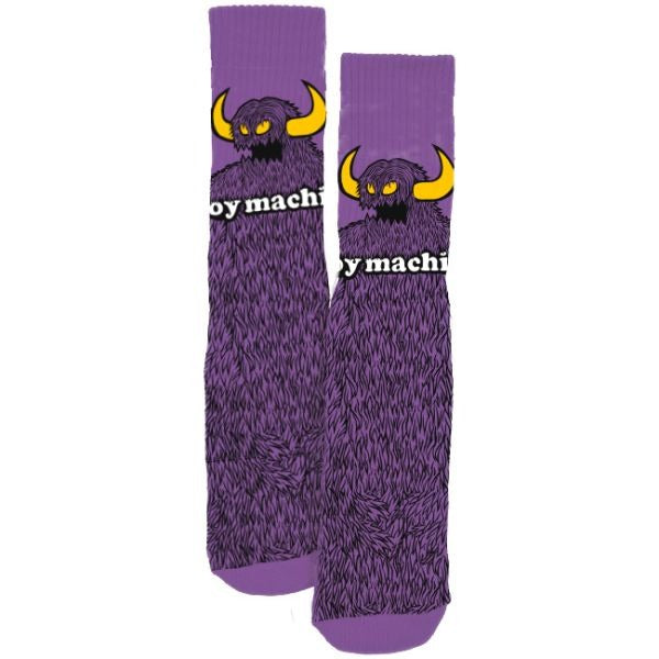 Toy Machine - Calcetines Furry Monster Purple