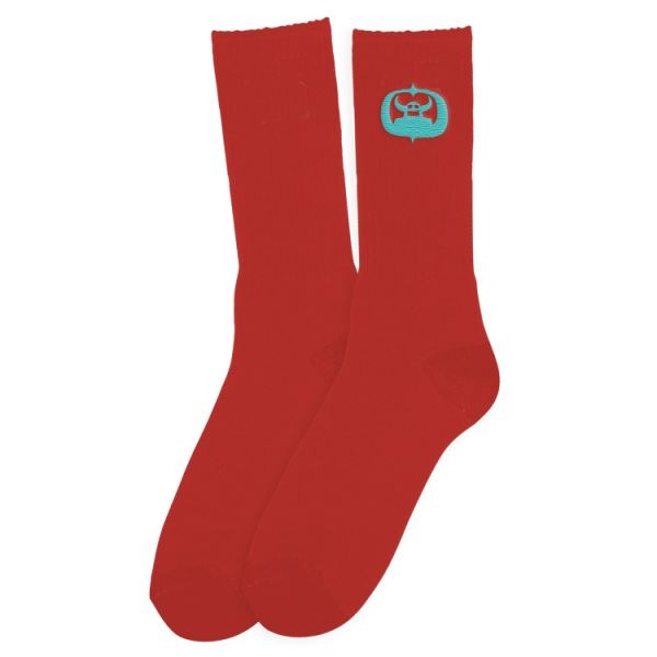 Toy Machine - Calcetines Matokie Embroidered Logo Red
