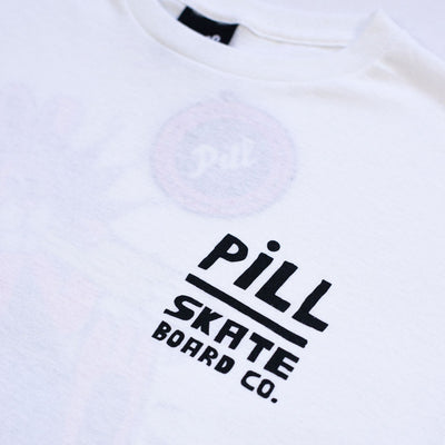 Pill - Polera Sk8 Storie White