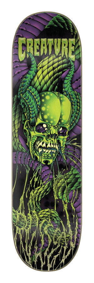 Creature - Tabla Russell Serpent Skull 8.6 x 32.11 + LIJA IRON