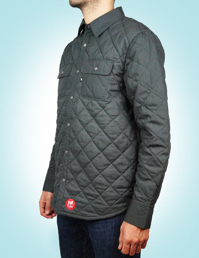 Pill - Chaqueta Diamond Quilt Charcoal Black - Lo Mejor De The Pill Company - Solo Por $24990! Compra Ahora En Wallride Skateshop