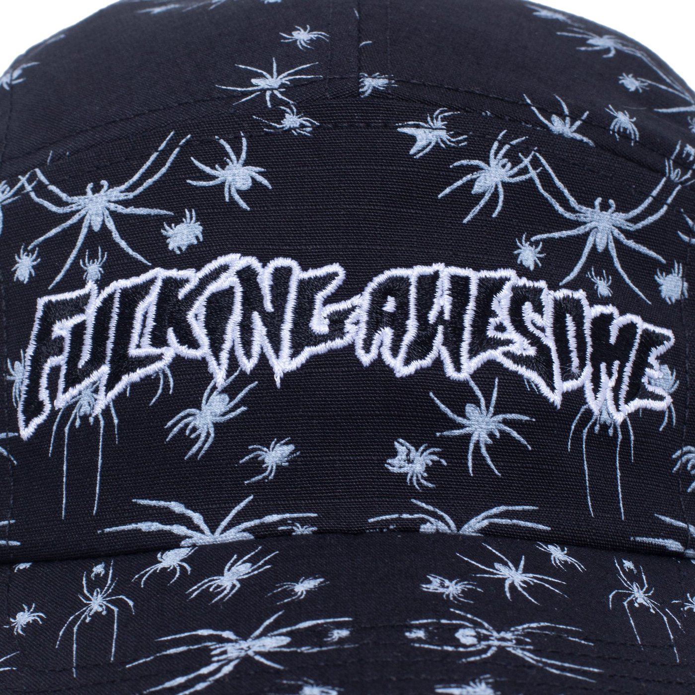 Fucking Awesome - Gorro Snapback Spider Stamp Volley Black