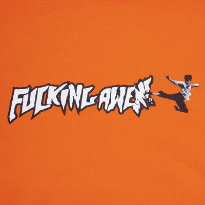 Fucking Awesome - Poleron Canguro Karate Orange