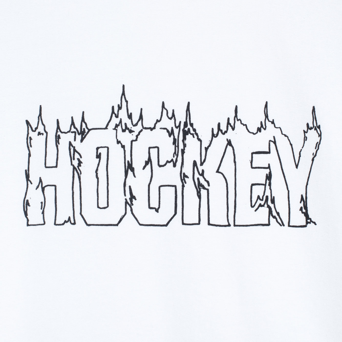Hockey - Up In Flames White