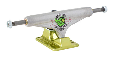 Independent - Trucks 144 Forged Hollow Hawk Transmission Silver Green