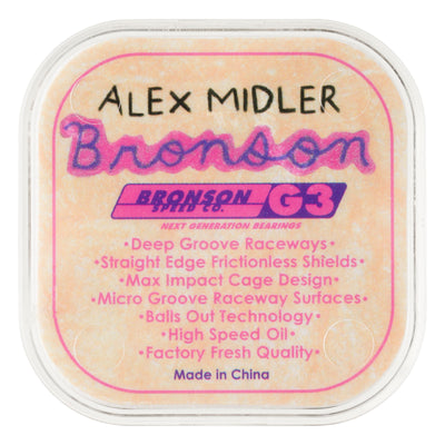 Bronson - Rodamientos G3 Alex Midler Pro