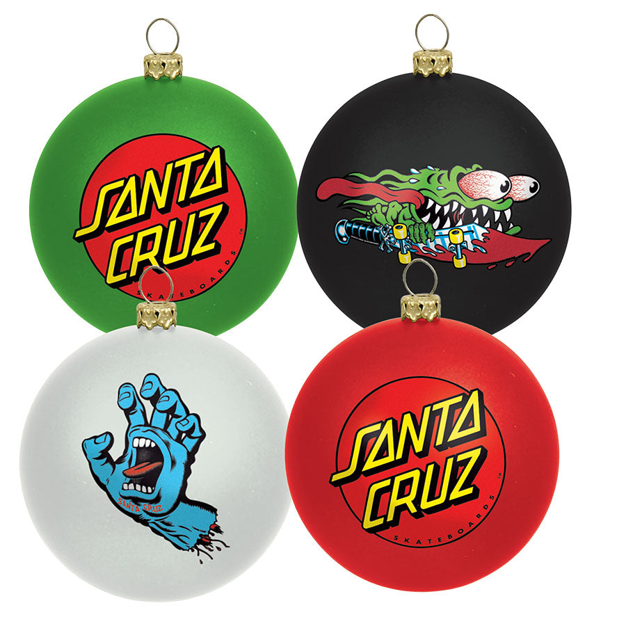 Santa Cruz - Adorno Navidad Ornament Set Multi OS-4 Pack