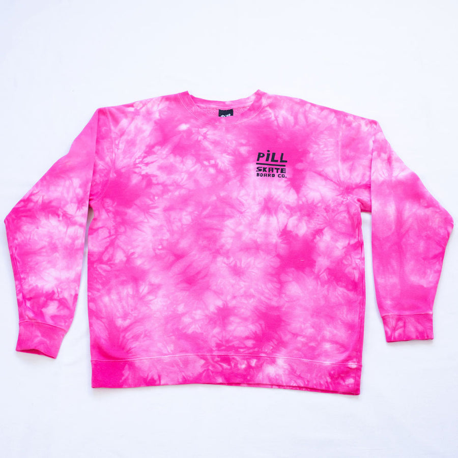 Pill - Poleron Polo Sk8 Storie Tye Dye Pink