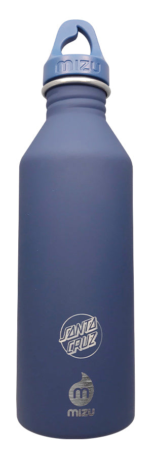 Santa Cruz - Botella para agua Classic Strip Mizu Blue 27 oz.