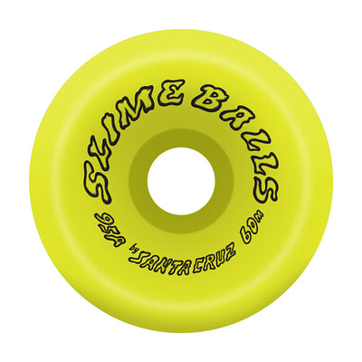 Slime Balls - Ruedas Scudwads Vomits Neon Yellow 95a - 60mm