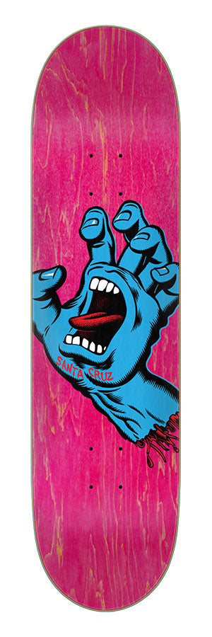 Santa Cruz - Tabla Screaming Hand 7.8 x 31 + Lija Iron