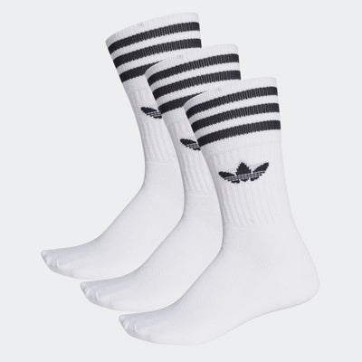 adidas - Calcetines SOLID CREW (3 pares) White - S21489 - Lo Mejor De Adidas - Solo Por $12990.0! Compra Ahora En Wallride Skateshop