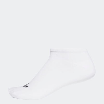 adidas - Calcetines TREFOIL LINER (3 pares) White S20273 (6 - 8.5)