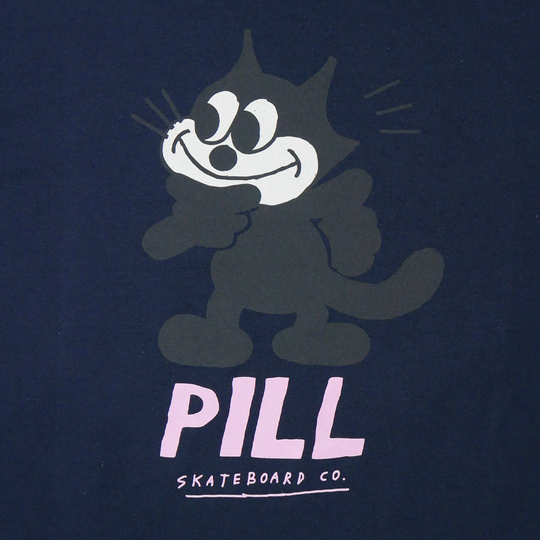 Pill - Polera Lucky Cat Navy