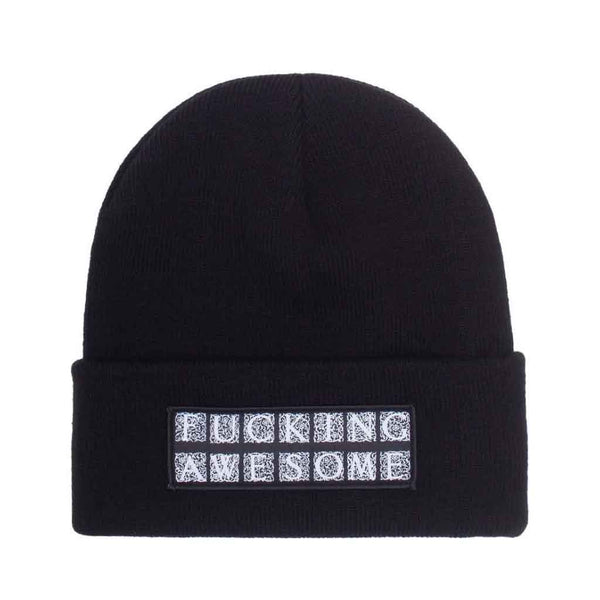 Fucking Awesome - Gorro Beanie Hydra Cuff - Black