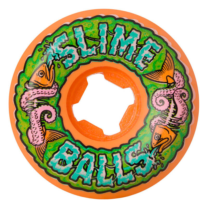 Slime Balls - Ruedas Fish Balls Speed Balls Orange 99a - 56mm