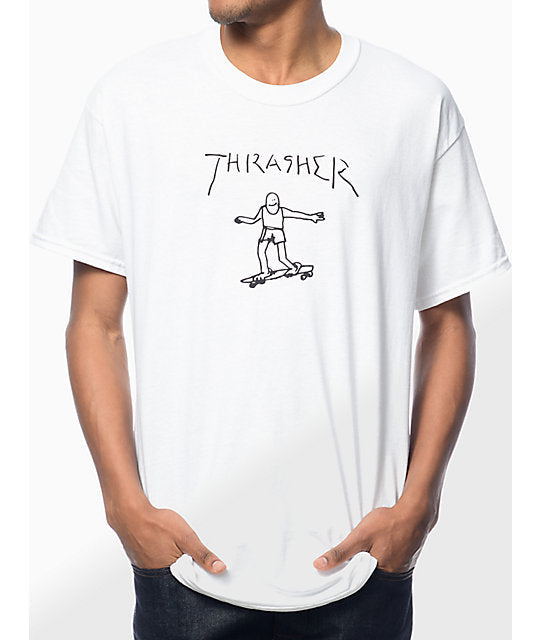 Thrasher - Polera Gonz White - Lo Mejor De Thrasher - Solo Por $24990! Compra Ahora En Wallride Skateshop